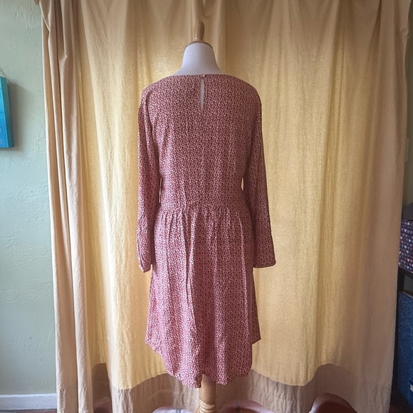 Orange Patterned Dress - Picture 2 of 6